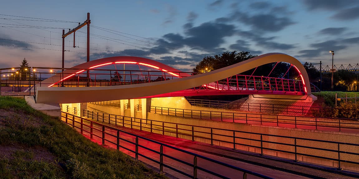 Enschede bridge and canals